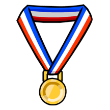 Ribbon and Medal